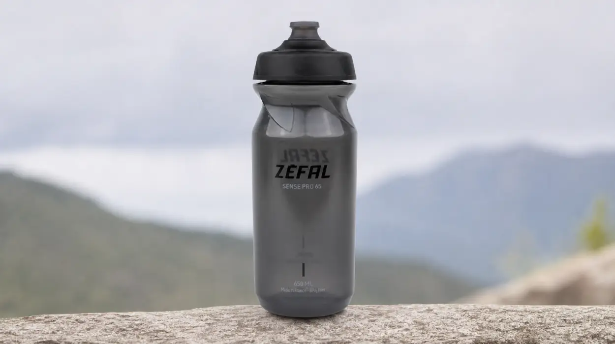 Bidón Zefal Sense Pro 65 de 650 ml para bicicleta, ligero y hermético