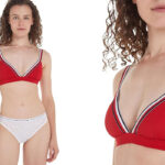 Top bikini Tommy Hilfiger Global Stripe barato