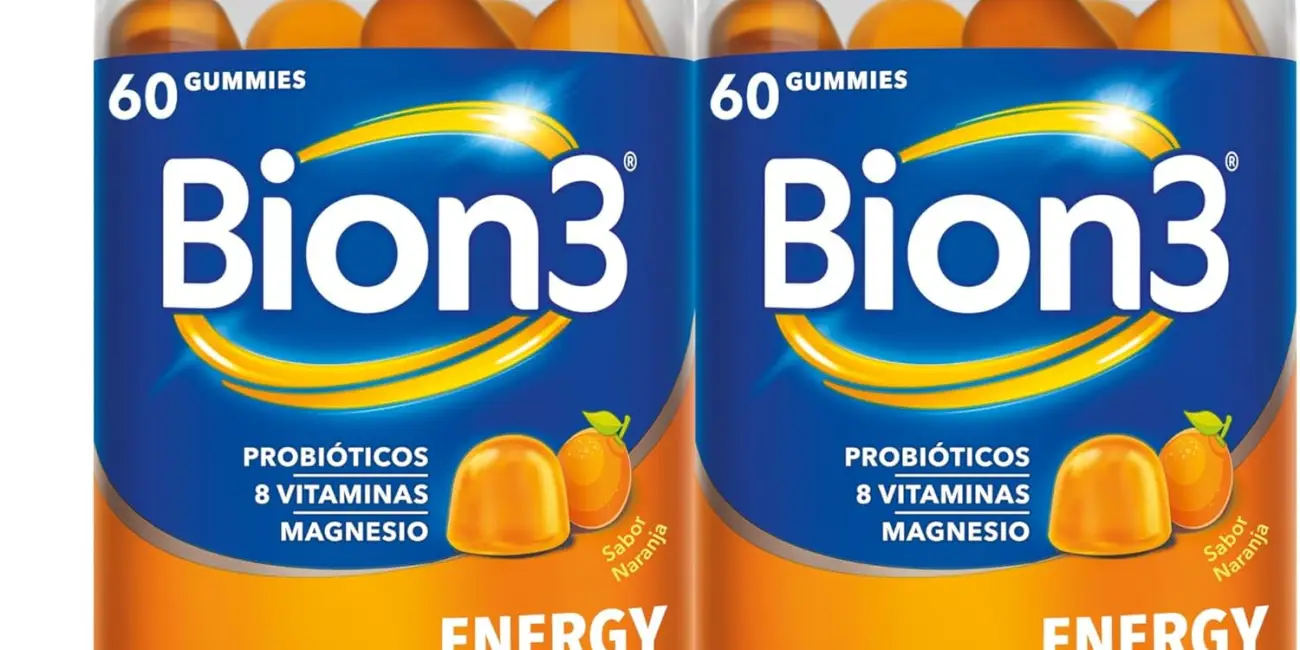 Energía asegurada con el Pack x2 Bion3 Energy Gummies: vitaminas, probióticos y magnesio