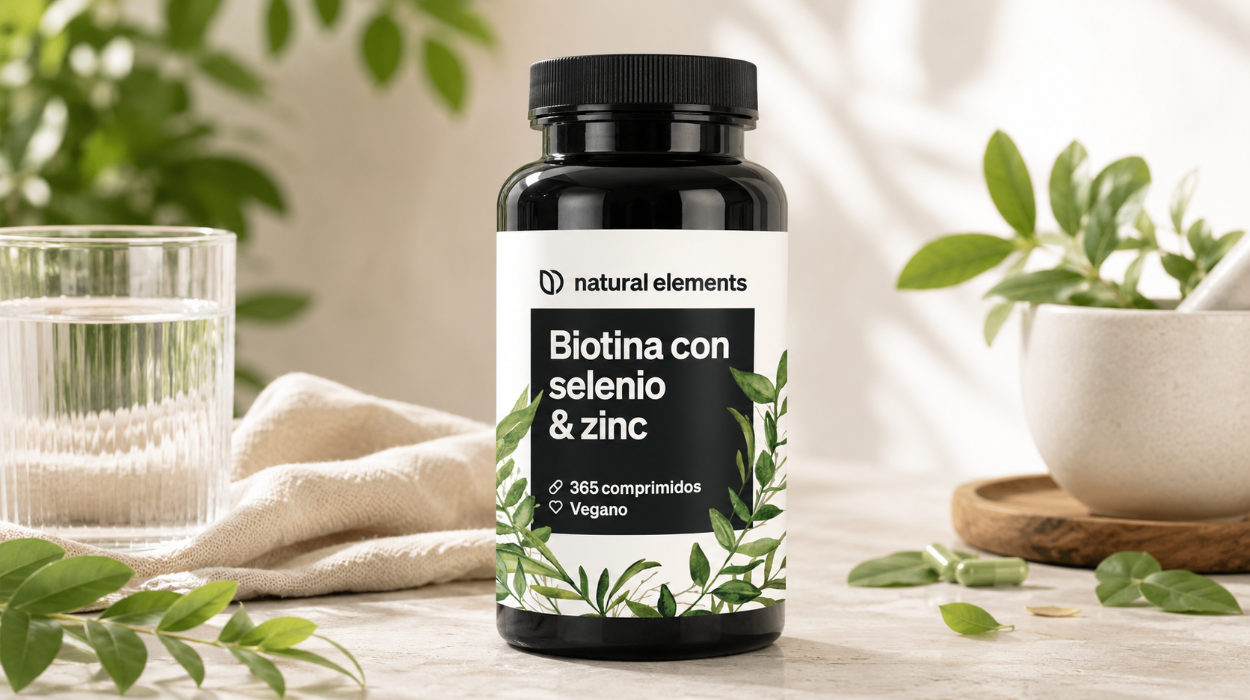 Biotina zinc y selenio Natural Elements