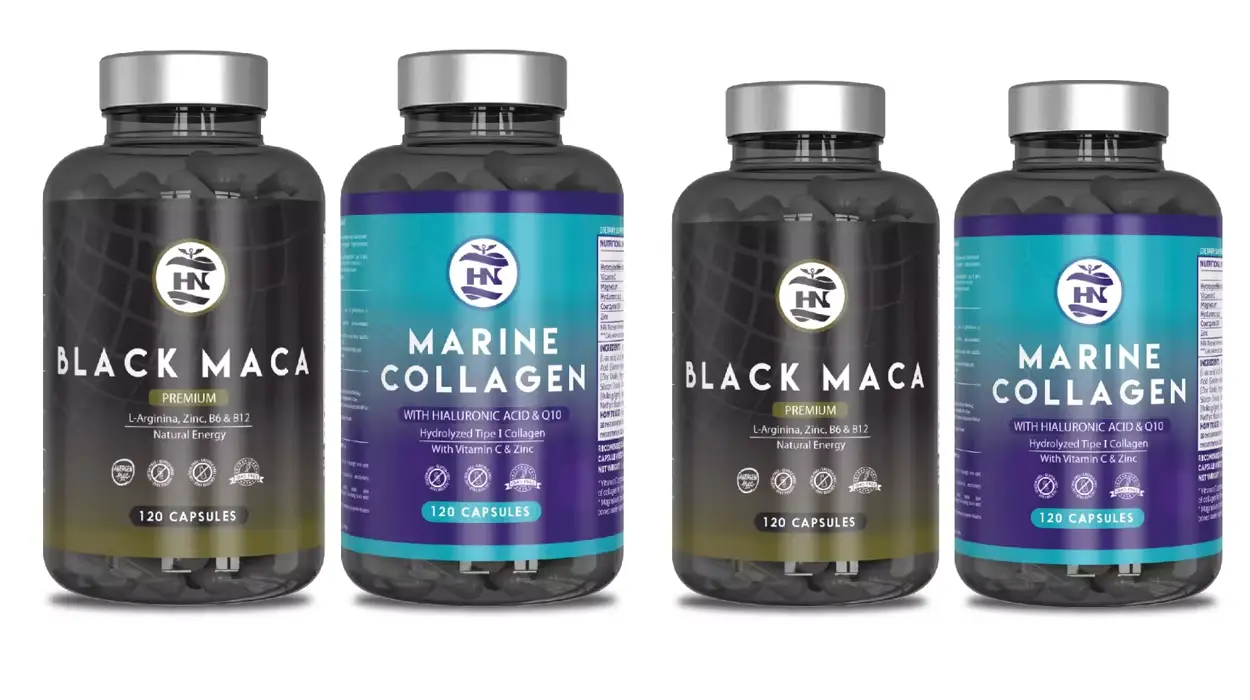 HN - Healthy Nutrition - Pack Black Maca & Colageno Marino barato