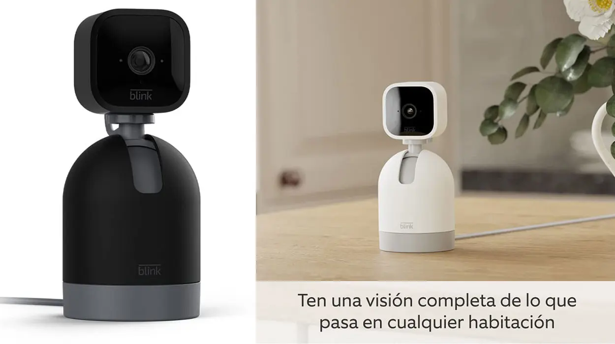 Cámara de seguridad Blink Mini HD compatible con Alexa barata