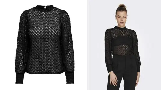 blusa JDY Avery Lace mujer barata