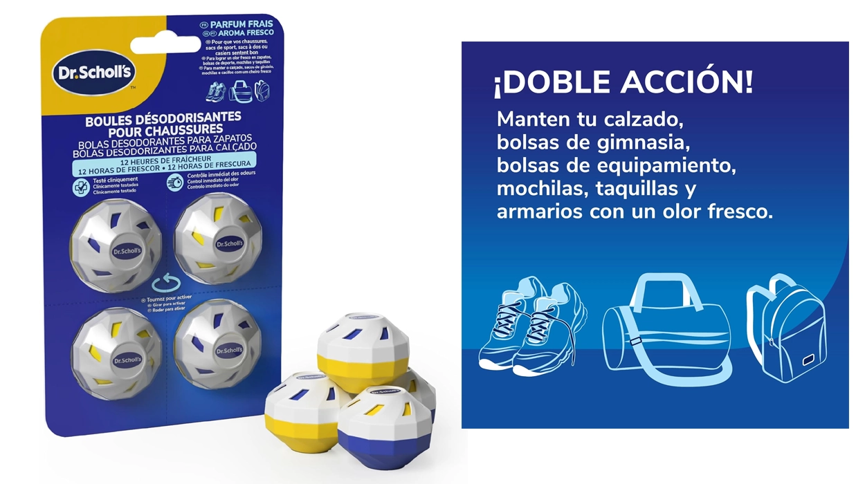bolas desodorantes Dr. Scholl's baratas
