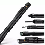 Bolígrafo herramienta multifunción 8 en 1 BIIB con LED, un regalo ideal día del padre