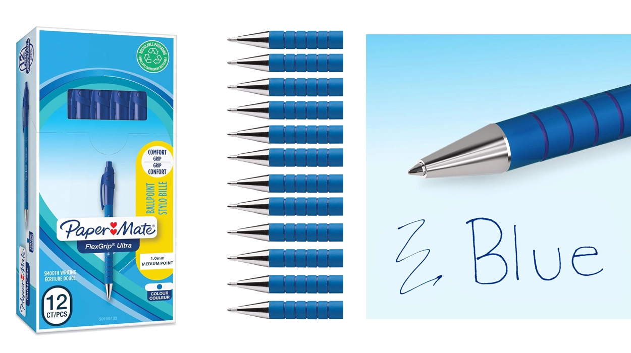 bolígrafos Paper Mate Flexgrip ultra