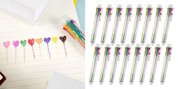 bolígrafos multicolor Weinsamkeit chollo