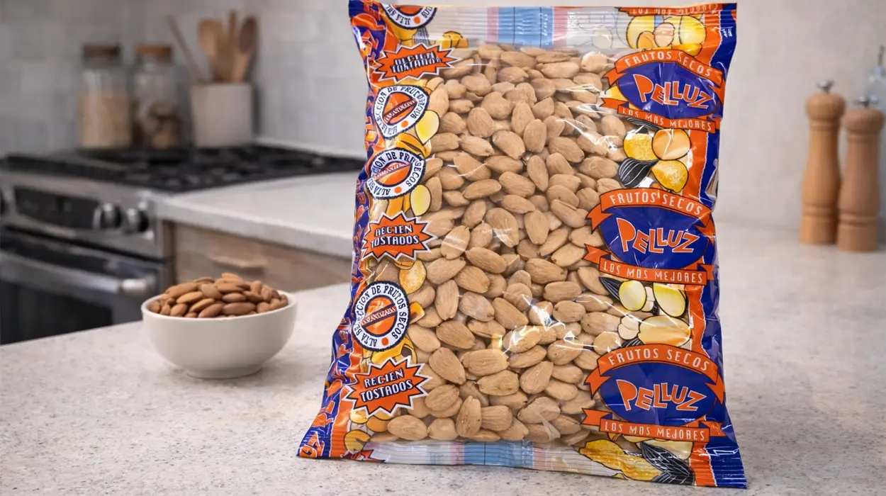 Bolsa de almendras tostadas sin sal Pelluz
