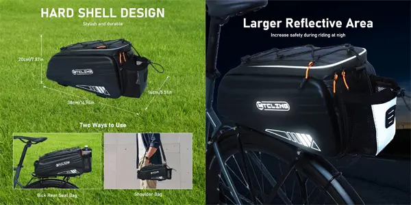 Bolsa para bicicleta Gkstly