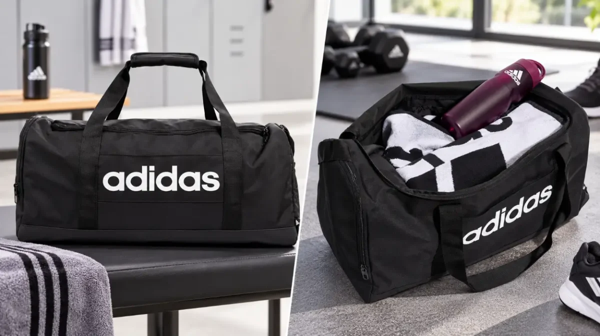 Bolsa de deporte mediana Adidas Linear para entrenar