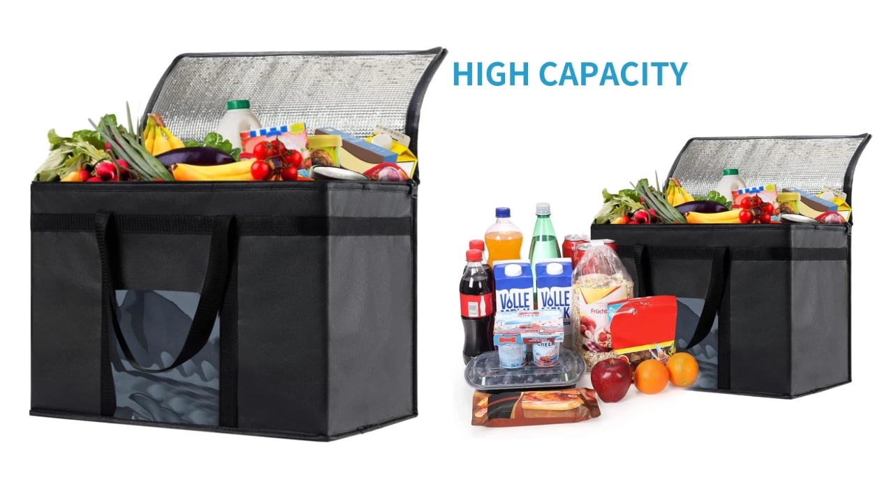 Bolsa isotérmica plegable grande 35L