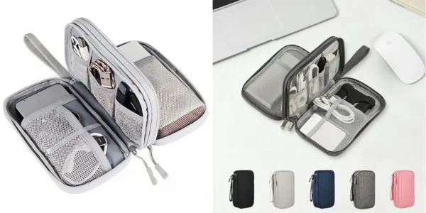 Bolsa organizadora de disco duro portátil, cables o accesorios digitales