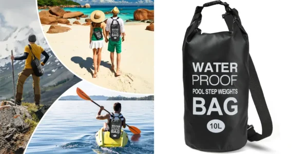 Bolsa seca impermeable Yeabett de 10L