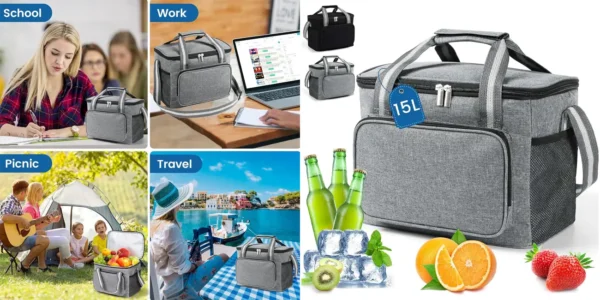 Bolsa térmica de picnic DUNSOO