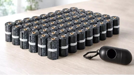 Pack de 900 bolsas para heces de perro Amazon basics baratas en Amazon