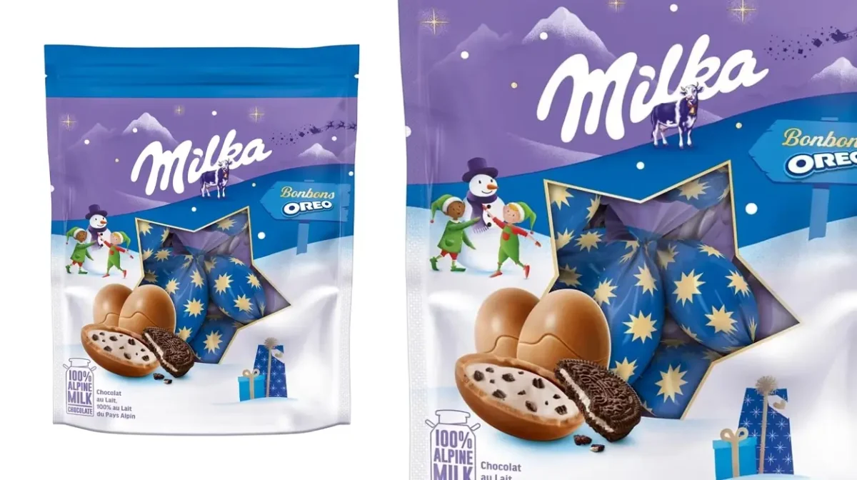 Consigue tu bolsa de Huevos de chocolate Milka Edición Especial Navidad Oreo por sólo 2,47€ (-27%)