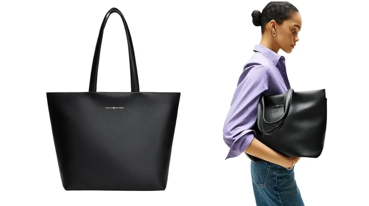 Estilazo minimalista y elegante con el bolso Tote Tommy Hilfiger TOP VENTAS en Amazon que hoy tiene un brutal 55% de descuento