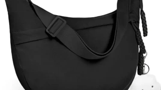 Bolso bandolera Aucuu de nylon para mujer, cómodo y ligero con múltiples bolsillos