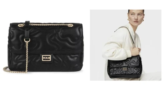 bolso bandolera con solapa Tous M K Dream