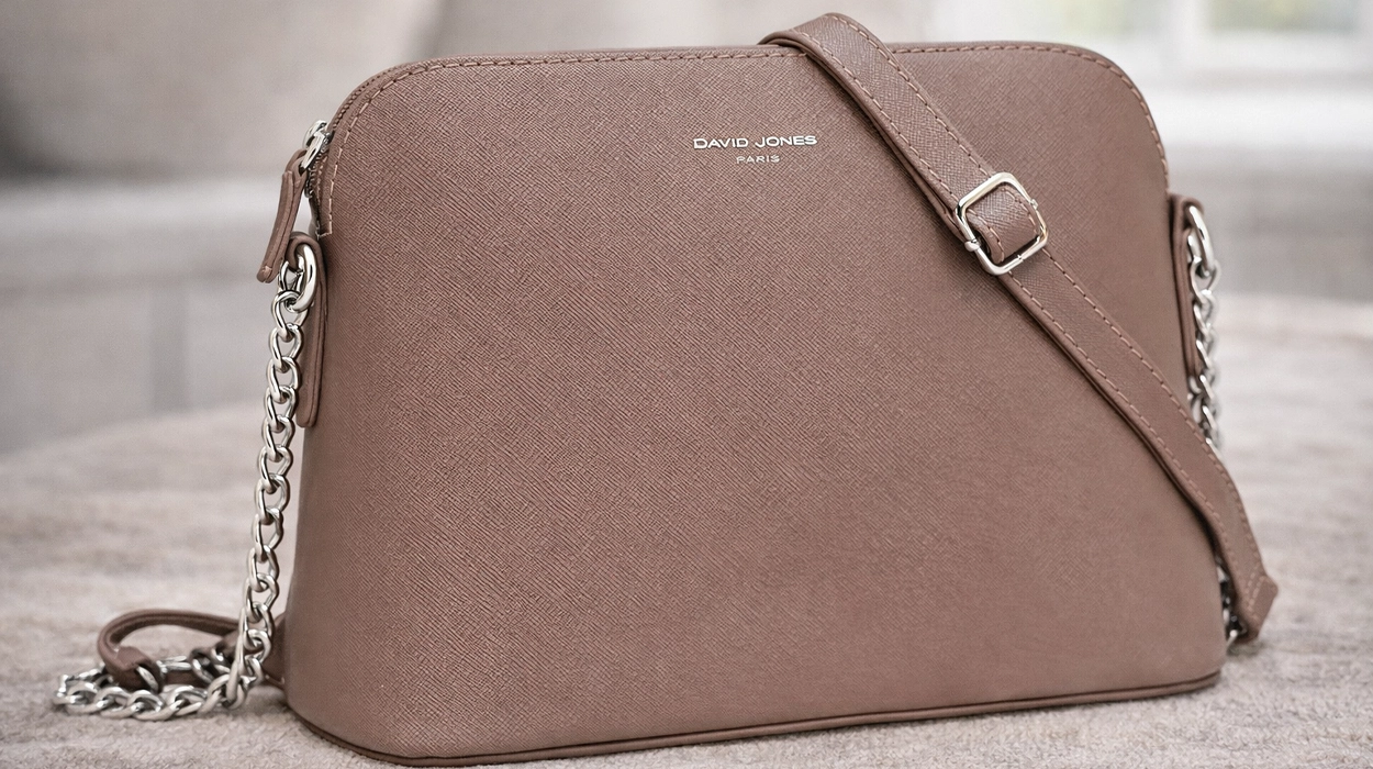 bolso bandolera david jones con cadena
