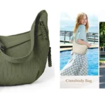 bolso bandolera de pana con charm Kawaii