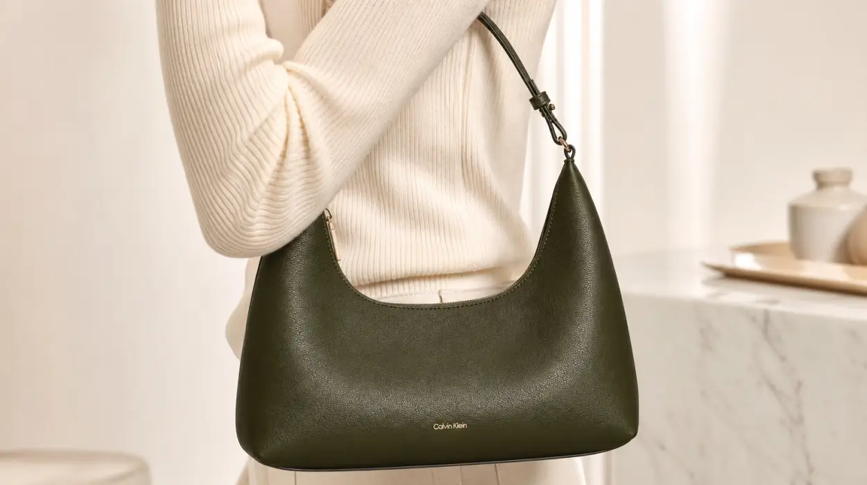 Bolso de hombro Calvin Klein Foil Logo para mujer