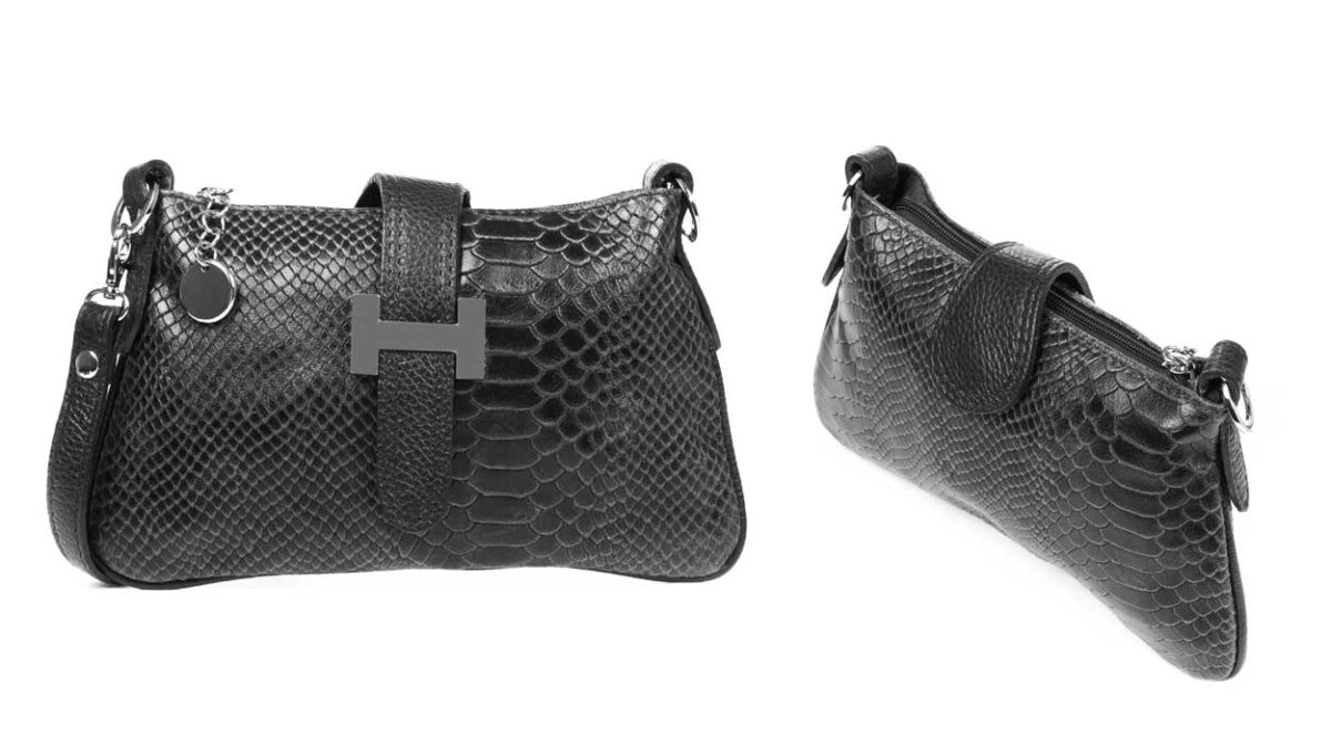 Bolso Firenze Artegiani Allerona de imitación de serpiente