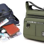 Bolsos de hombro en tejido Oxford