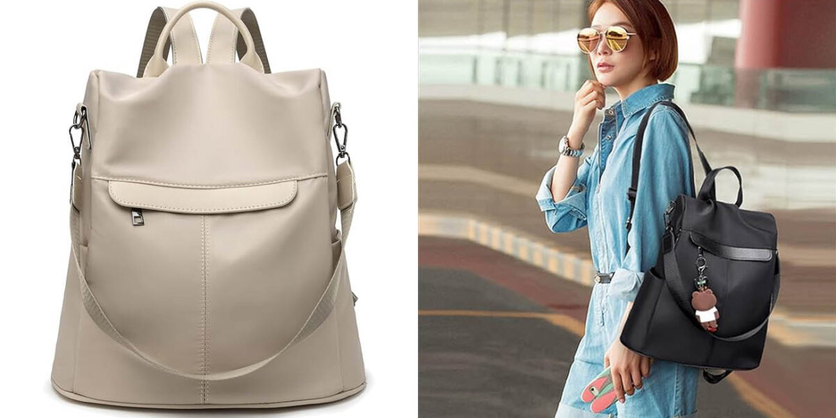 Bolso mochila antirrobo Shepretty para mujer