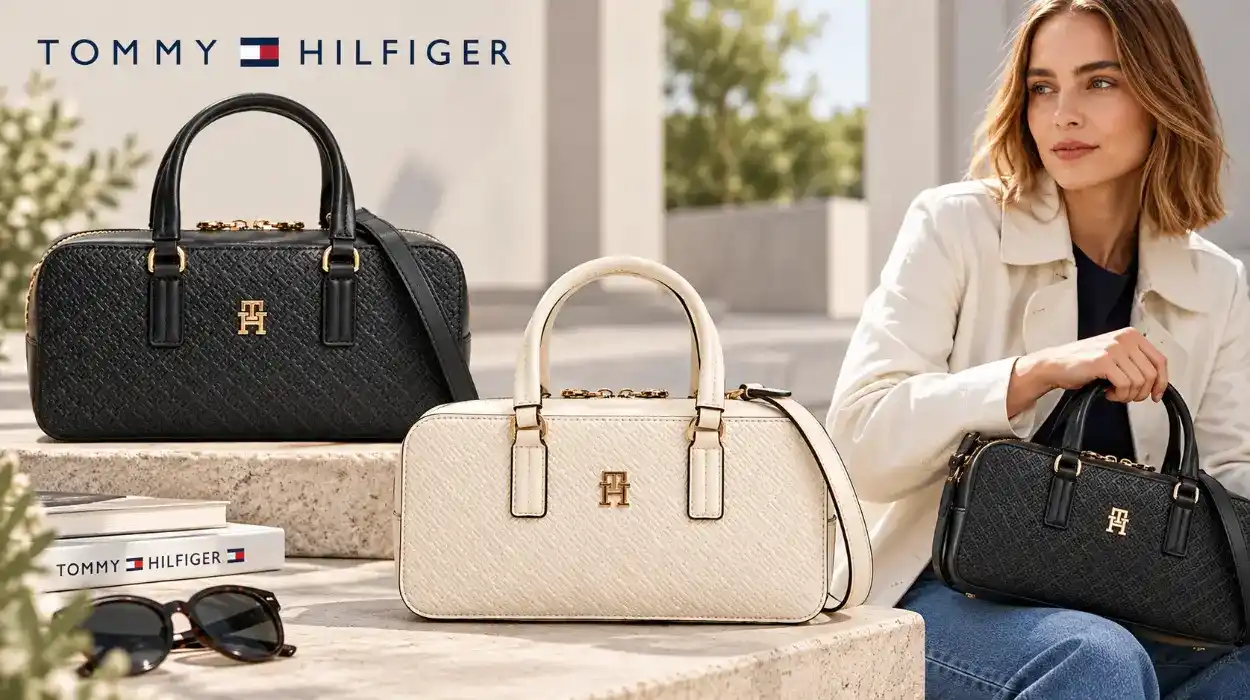 Bolso Tommy Hilfiger TH Daily Crossover Mono para mujer con cierre de cremallera
