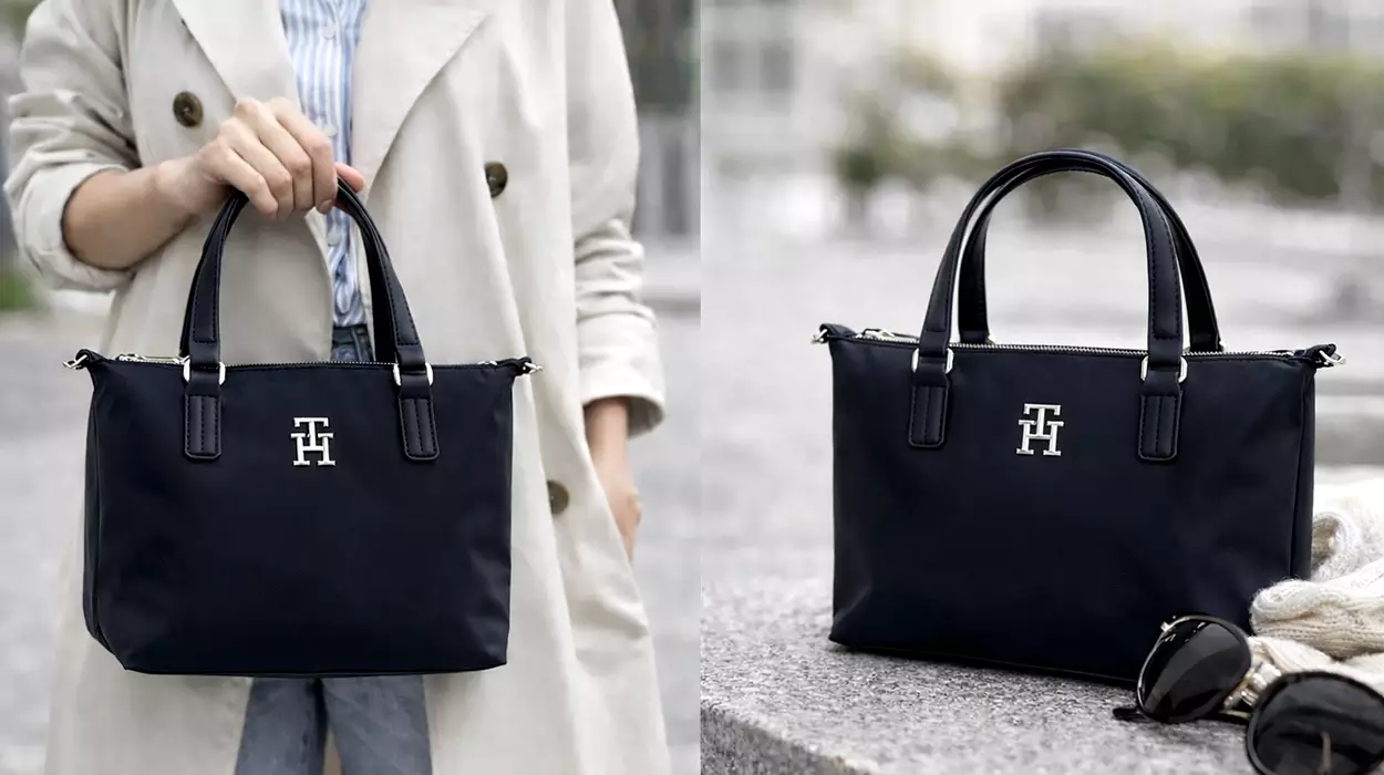 Bolso Tommy Hilfiger Poppy Small Tote pequeño para mujer