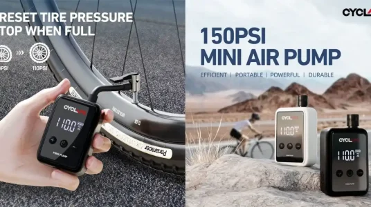 Bomba de aire portátil CYCLAMI HW125