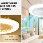Bombilla LED E27 con ventilador y mando a distancia