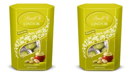 bombones Lindt Lindor Cornet Pistacho de 200 g