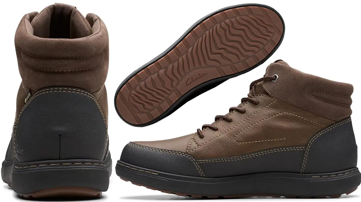 Botas Clarks Mapstone Hi GORE-TEX para hombre baratas
