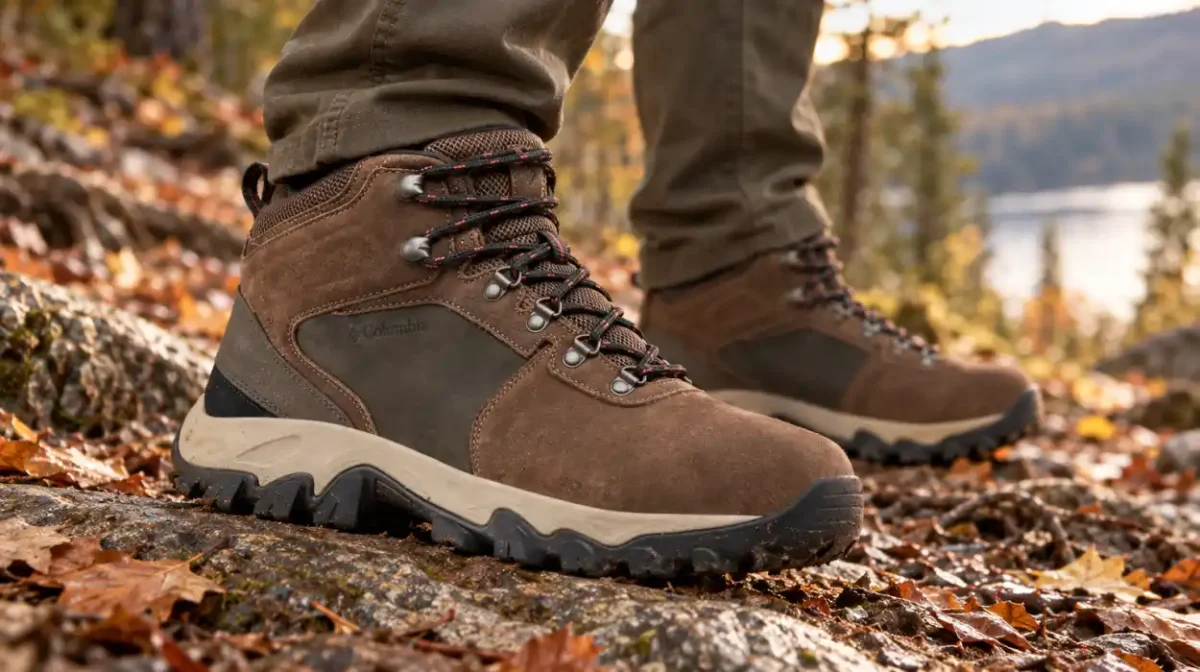 Botas Columbia Newton Ridge Plus 2 Suede WP para hombre, impermeables y con buena tracción