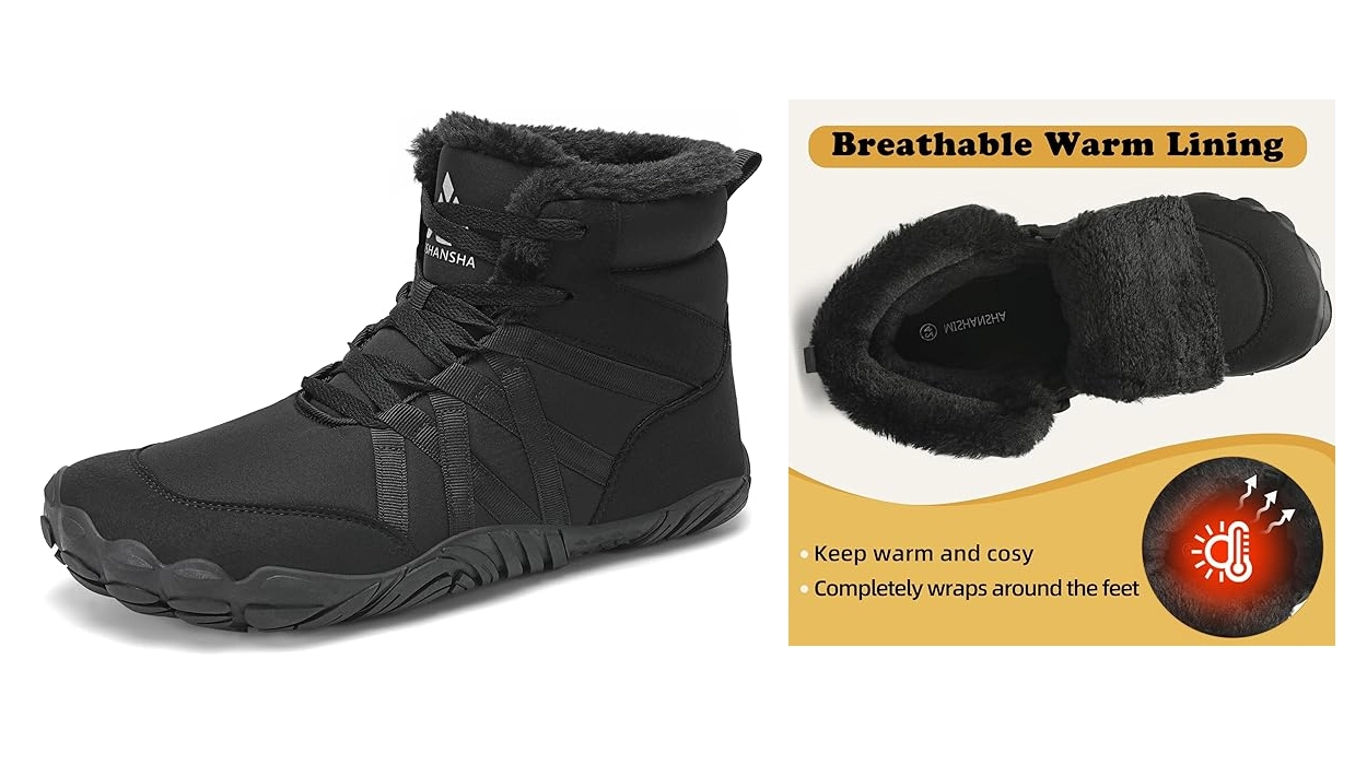 botas de invierno barefoot Mishansha unisex