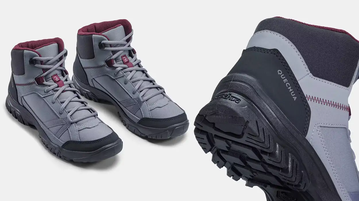 botas de montaña Quechua Nh100 mujer baratas