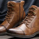 botas estilo retro hombre