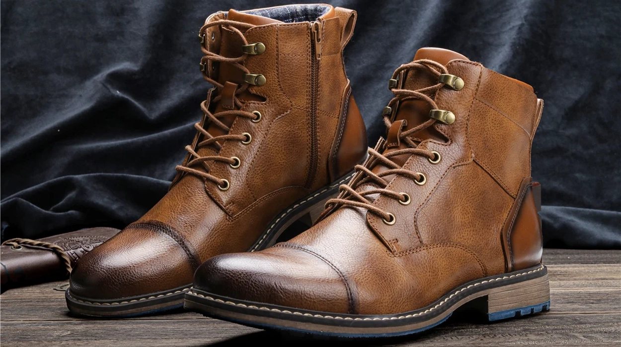 botas estilo retro hombre