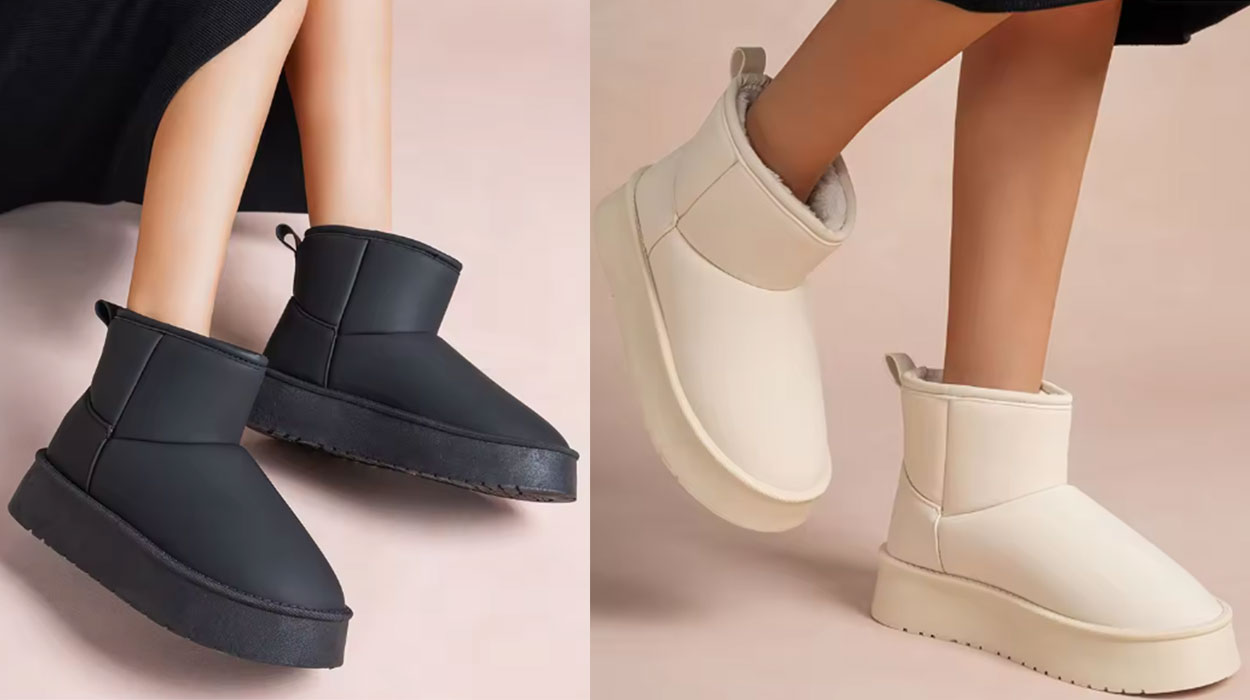Botas impermeables de invierno para mujer baratas