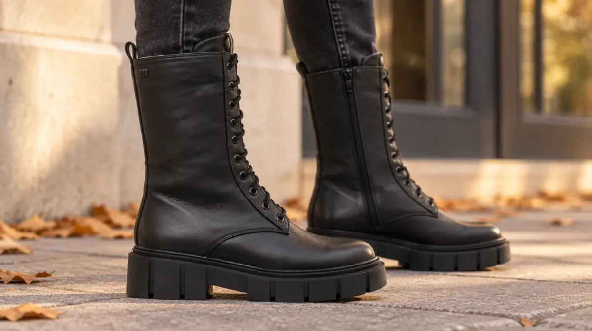 Botas militares MTNG Mars 50191 para mujer con cierre de cremallera