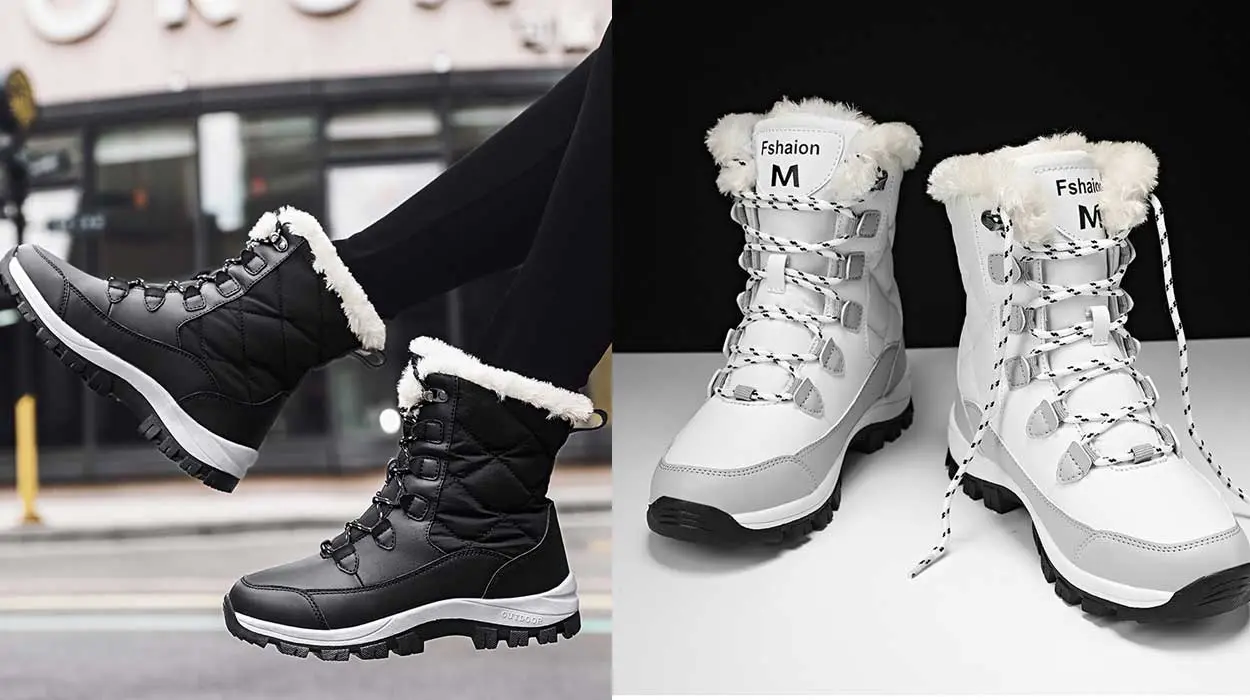 botas de nieve cálidas mujer baratas