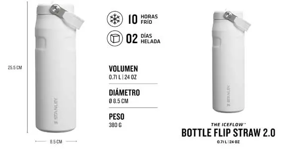 Botella Stanley Flip Straw 2.0 oferta