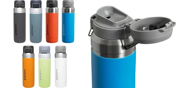 Botella de acero inoxidable Stanley Quick Flip