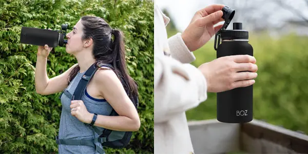 Botella de agua de acero inoxidable BOZ