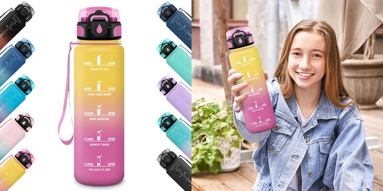Botella de agua deportiva HoneyHolly