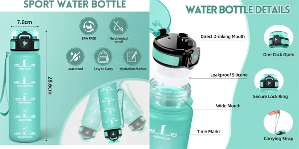 Botella Motswedi reutilizable