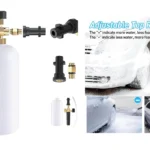 botella lanza espuma de alta presión compatible con Karcher