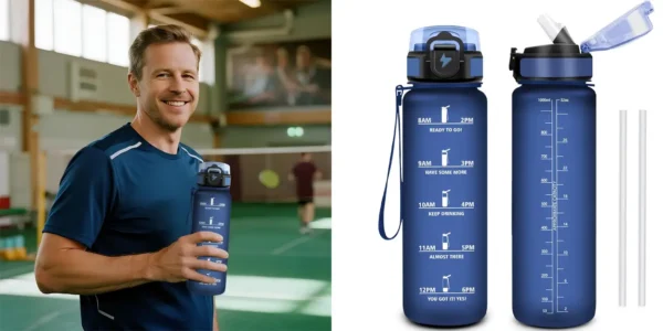 Botella KollyKolla con tapón antifugas